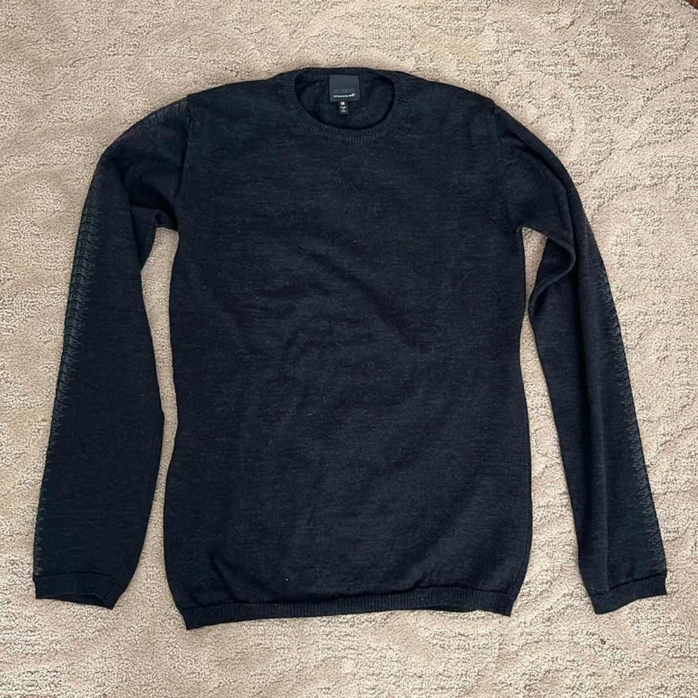 96 Hours Neil Barrett for Puma 100% Wool Sweater Size Medium NWOT